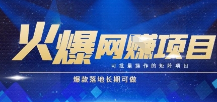 火爆全自动搬砖项目，可批量矩阵操作，爆款落地长期可做【揭秘】-鱼丸网创